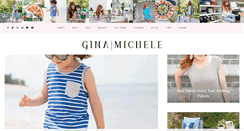 Desktop Screenshot of gina-michele.com