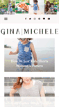 Mobile Screenshot of gina-michele.com